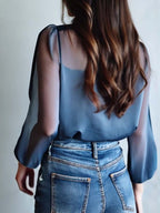 Floral Boho Chic Women's Blouse