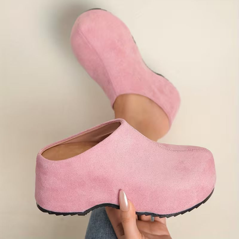 Comfortable Women's Mule Shoes - Lightweight Stylish