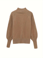 Tinsley - Casual Long Sleeve Knitted Sweater
