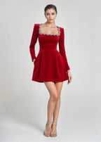 Willow™ | Velvet Mini Dress