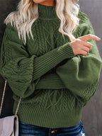 Tinsley - Casual Long Sleeve Knitted Sweater