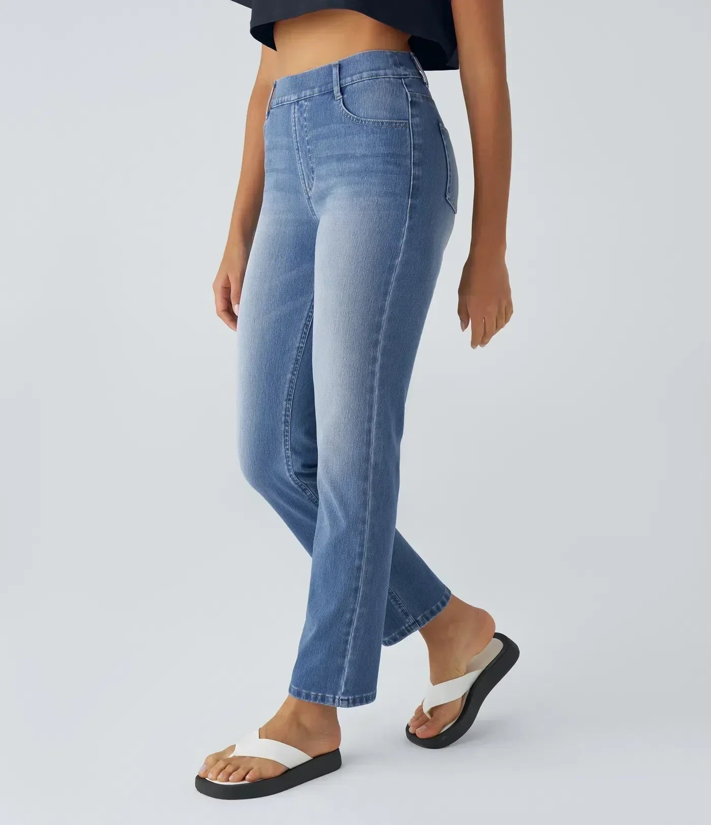 ComfortFit™ - Elastic and comfortable pants with high waist