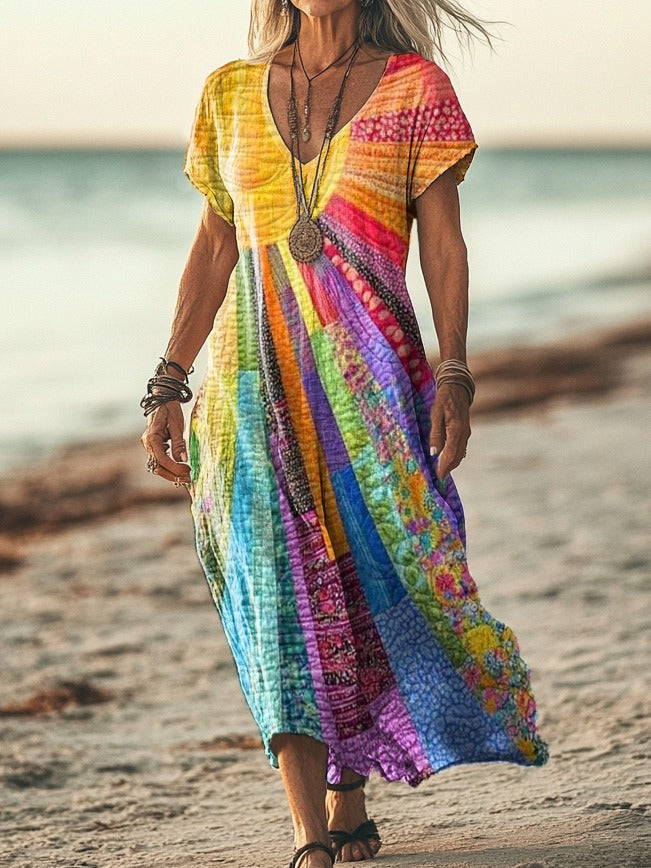Judy | Bohemian Sun Design Dress