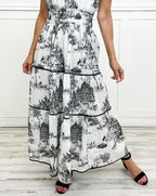 Eliza | Classic Toile Maxi