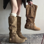Mya - Flat Sole Orthopedic Boots