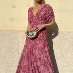 Hayden Laluna® | Elegant Dress With V-Neckline