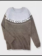 Nordic™ | Elegant Winter Sweater with Sheep Jacquard Pattern