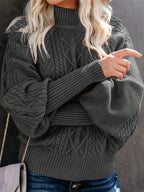 Tinsley - Casual Long Sleeve Knitted Sweater