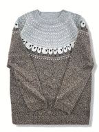 Nordic™ | Elegant Winter Sweater with Sheep Jacquard Pattern